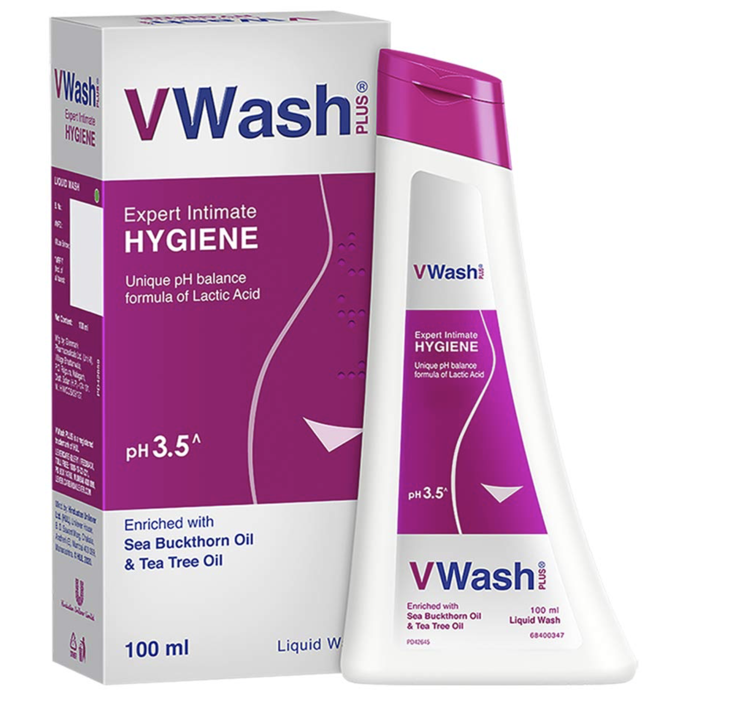 VWash Plus Expert Intimate Hygiene Wash (100 ml)